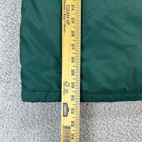 VTG Cabela's Mens Green 100% Nylon Waterproof Full Zip Hunting Field Jacket XL - Picture 6 of 9
